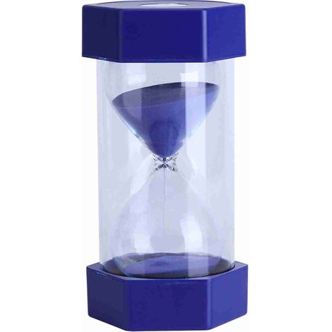 Sablier Décoratif Multicolore en Plastique Sécurisé, 3/10/20/30/60 Min, Design Élégant pour Bureau et Maison, Cadeau Utile (1/5)