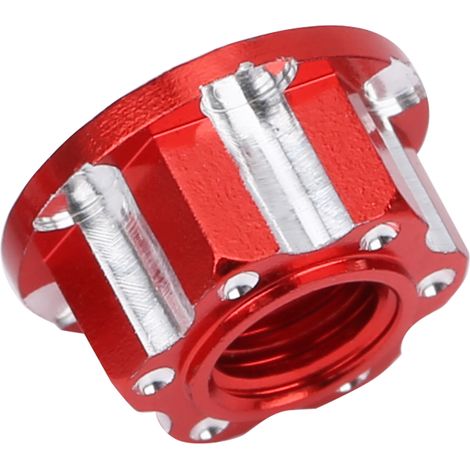 4 pièces Écrous hexagonaux M4 en alliage d'aluminium pour voitures RC 1/10 HSP Sakura D3 D4