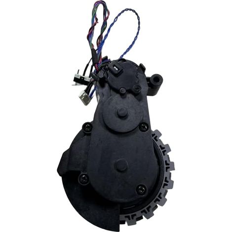 Paire de roues motrices pour robot aspirateur Ecovacs X8 X8 Series - Suivi précis - Pièces de nettoyage à mobilité améliorée pour la navigation sur sol dur (1 à gauche) (1/5)