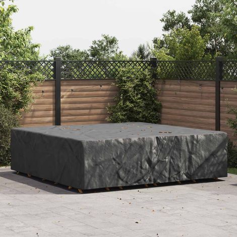 Möbelbezug Uni Schwarz 260 x 260 x 70 cm 600D