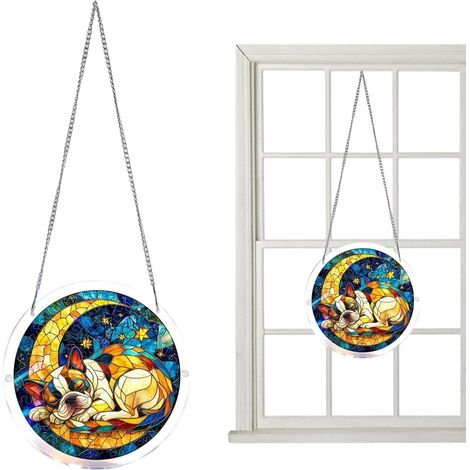 Sonnenfänger zum Aufhängen Prisma 20 cm Acryl Geschenk für