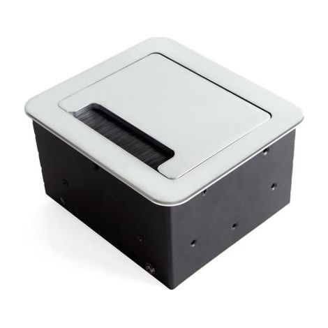 Emuca Multiconnecteur Atom 14 pour bureau, EU, Peint en aluminium, Acier et Plastique et Aluminium. - talla (1/5)