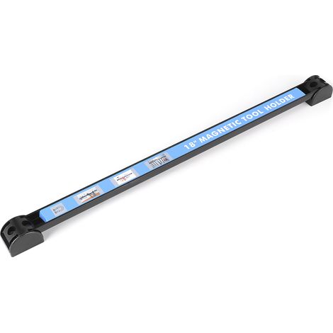 Bande magnétique de rangement pour outils, idéale pour les garages et les ateliers, 45,7 cm (18 pouces). (1/5)