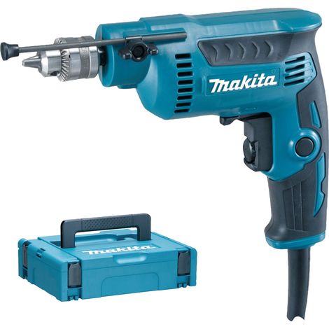 Makita DP2010J Taladro de alta velocidad ZKBF con portabrocas de corona dentada 370 W en Makpac