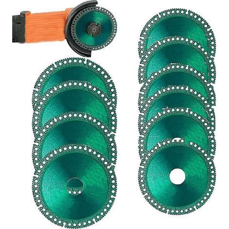 Disque à lamelles pour meuleuse 100 mm – Acier 2 mm – Lot de 10 disques pour coupes nettes métal, pierre, bois, céramique 1000 pcs (1/5)