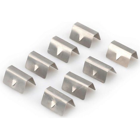 Clips de fixation en acier inoxydable pour déflecteur de pluie et de vent Heko G3 SNED (4, 6 ou 12 pièces) - Accessoires auto YC101529-SL8PCS (1/5)