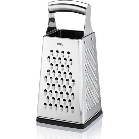 Gefu Râpe carrée GRATO silberfarben multifunktional 4 in 1