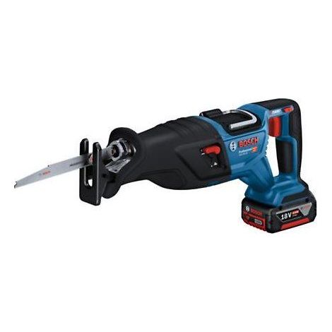 Scie électrique portative Bosch gsa 18v-28 sans fil avec lames
