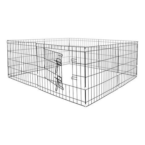 Jaula para animales, corral para cachorros, jaula para perro de 160 x 60 cm