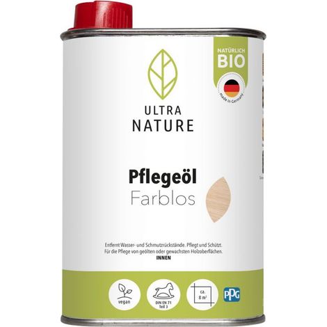 Ultra Nature Pflegeöl 250 ml farblos Holzpflege (1/3)