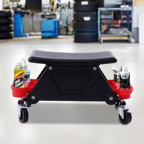 Workshophocker 150 KG Atelier Rollsitz Travail de conducteur avec rouleaux (1/5)