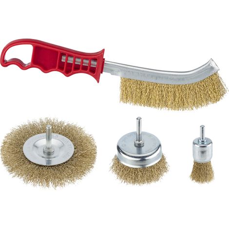 SET SPAZZOLE MISTE set 4 pezzi  - PG