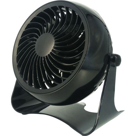Ventilateur électrique (refroidissement silencieux, inclinaison variable à 90°, 3 vitesses, montage mural, ventilateur de bureau) (1/5)