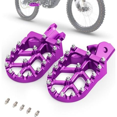 Irovami pédale électrique tout-terrain élargie violette (1/5)