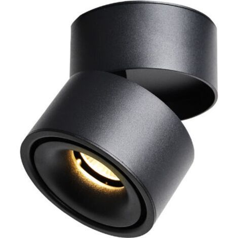 Downlight LED multi-angle foldable spot black ceiling spot with rotating lighting (1/4)