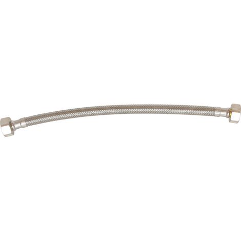 Flexible sanitaire - Raccord 2 écrous tournants 3/4" - Longueur : 1000mm - DN10 (1/3)