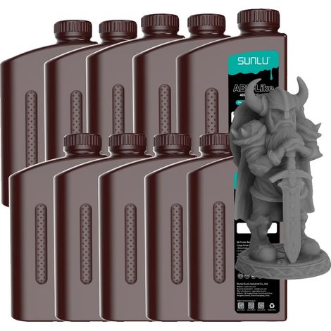 Resina ABS UV SUNLU, a basso odore, capacità 10 kg (1/2)