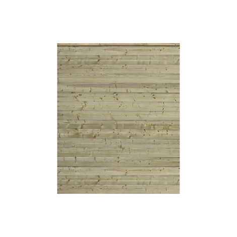 kaiserkraft  PLUS Recinzione a doghe profilate  legno  largh x
