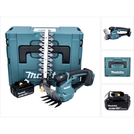 Makita DUM 111 T1XJ Cisaille à herbe sans fil 18 V + 1x batterie 5,0 Ah + Makpac - sans chargeur