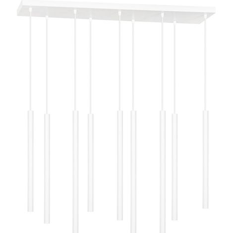 Lampadario Emibig Selter bianco 9xG9 larghezza 92 cm (1/5)