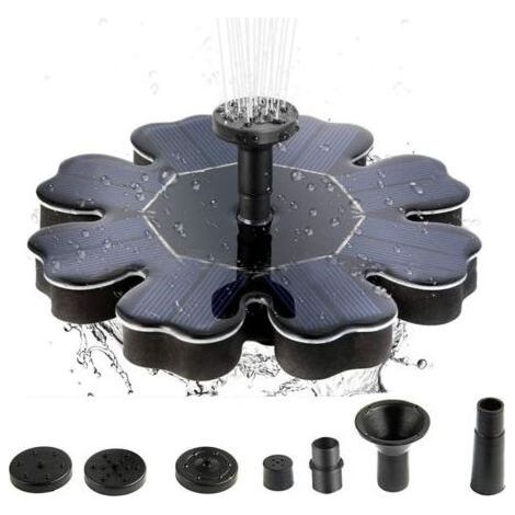 Solar-Wasserbrunnen 8V 1,6W Solarpanel Durchmesser 170mm (1/5)