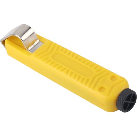 Couteau de dénudage de cble en acier inoxydable Couteau coaxial pour outil de dénudage de fil (1/5)