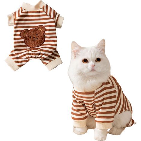Kleidung für kleine Hunde, Vierbeiner-Pyjamas für Chihuahua-Welpen, Sommer-Hundeoverall, Größe M (1/5)