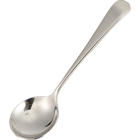 5 Cuillères à Soupe en Acier Inoxydable pour Enfants, Ustensiles de Cuisine et Couverts Ménagers