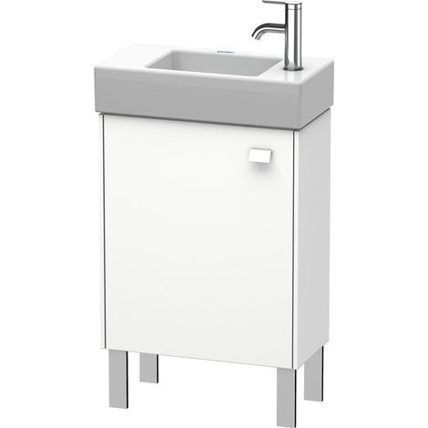 Meuble sous-vasque BRIOSO 570x484x239mm ouverture gauche blanc mat