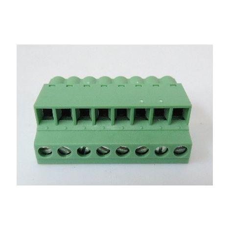 Connecteur femelle de CI vert 1 rangée 8P fil 2,5 mm² débrochable FRONT-MSTB 2,5/ 8-ST-5,08 PHOENIX CONTACT 1777345