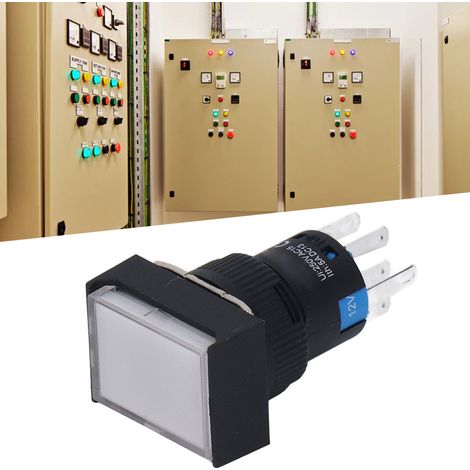 12V AC/DC Industrie-Drucktaster BEM-LA16-22D-JW (1/5)
