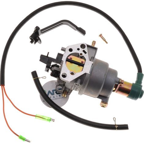 Jardiaffaires – Carburateur pour groupe électrogène 11-15cv – Compatible Honda GX340/GX390 – Entraxe 52mm – Diamètre 27mm côté papillon (1/3)
