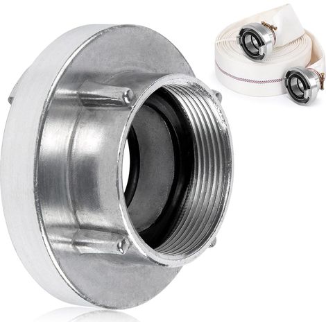 Raccord C 2'' avec raccord fixe IG C filetage intérieur avec joint pour tuyaux, tuyauterie, réservoirs, tuyaux en tissu (1/5)