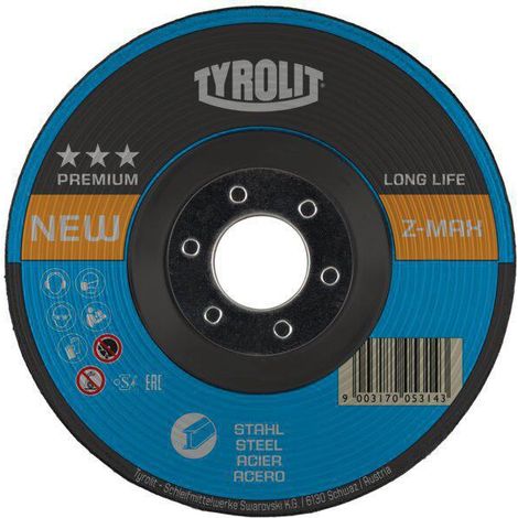 Schruppscheibe Z-MAX 115x4mm ZA24S-BFX Tyrolit (1/4)