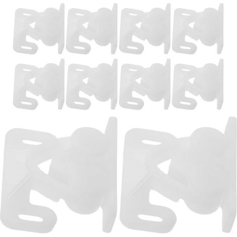 Lot de 10 Loquets à Rouleau en Plastique (1/5)