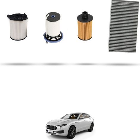 Kit tagliando 4 filtri compatibile con Maserati Levante 3.0 Diesel 184kw dal 2016 (1/5)