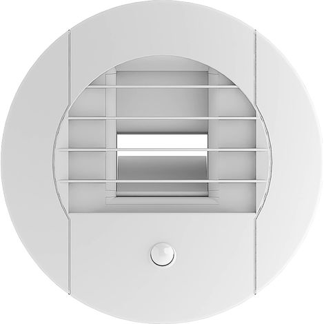 Bocca VMC igroregolabile temporizzata per il bagno con WC a pile 15/45/40 m³/h - S&p Unelvent - Rif