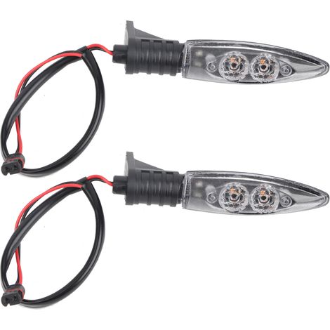 Clignotants à LED, paire de clignotants pour motos à LED, indicateur de direction pour F800(Avant). (1/5)