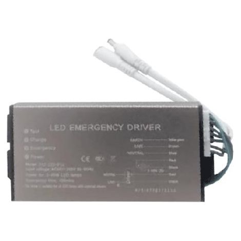 BLOCCO DI EMERGENZA 30-50W 85-265V AC 130X58X22MM AUT.2H