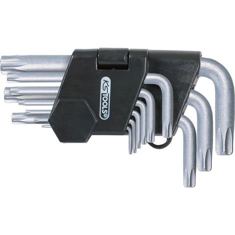 KS Tools - Jeu de 9 clés mâles courtes TORX® - 151.2360 (1/3)