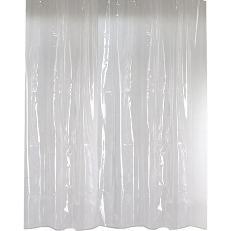 Tenda da doccia magneticaTenda da doccia trasparente e impermeabile, tenda da doccia 180 x 200 cm (1/4)