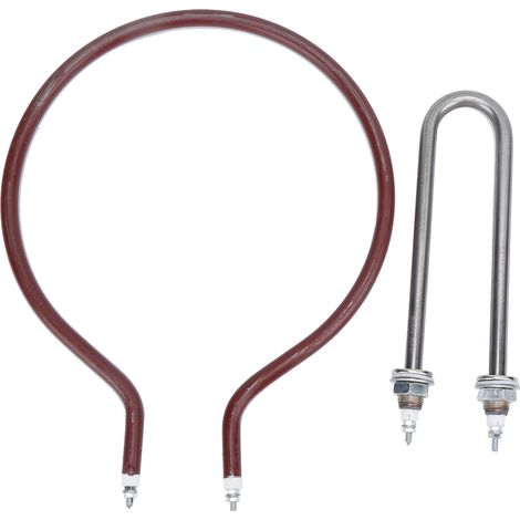 Tube chauffant pour incubateur Tube d'humidification en forme de U Élément chauffant rond pour poulet, canard et oie 300 W