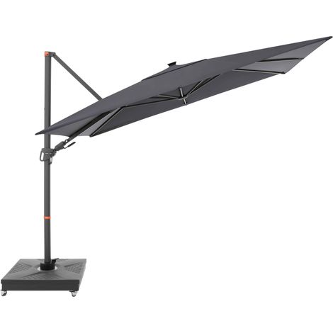 Doppler Pendelschirm MyZone LED 220 x 300 anthrazit (1/5)