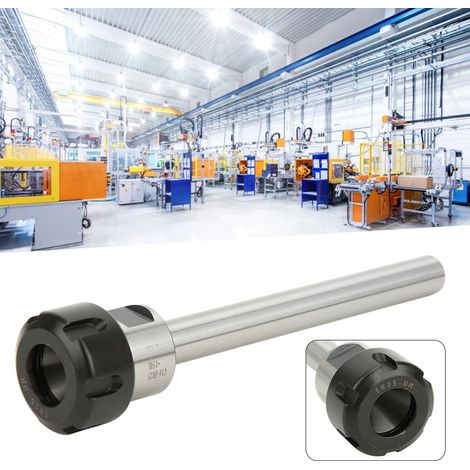 Rallonge de pince 40Cr, porte-mandrin à tige droite haute précision pour machine à graver C16-ER25UM-150L (1/5)