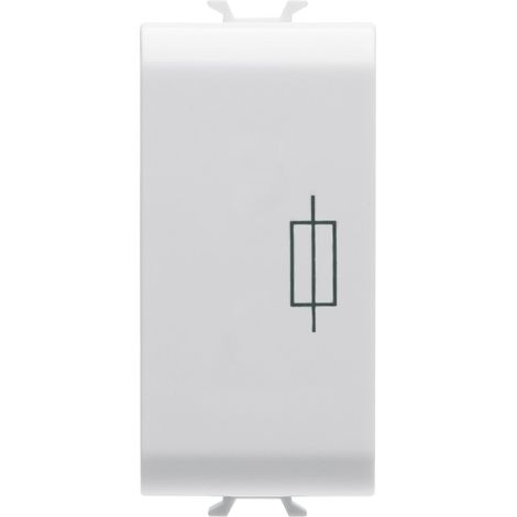 PORTE-FUSIBLE 16A 250V CA 1M BLANC SAT. GEWISS GW15491