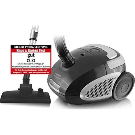 Emerio VE-109959.14 Aspiradora trineo negro gris 800 W