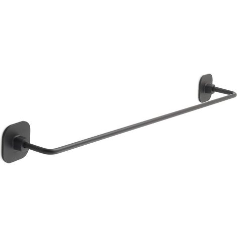 Toallero De 60 Cm De Acero Inoxidable Negro Mate Timo (1/4)