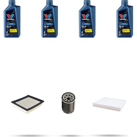 Kit tagliando 3 FILTRI e 4L OLIO compatibile con Nissan Teana 2.0 100kw Dal 2003 (1/5)