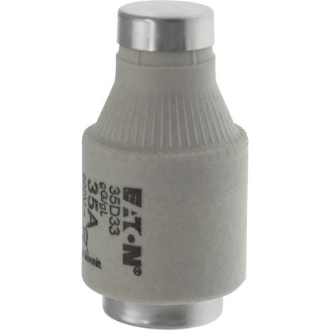 Eaton Sicherungseinsatz, Niederspannung, 35 A, AC 500 V, D3, 27 x 16 mm, gR, IEC, Flink,  35D33Q