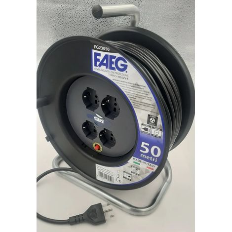 AVVOLGICAVO FAEG 23050 MT.50 CAVO 3X1,5 OFFERTA (1/3)